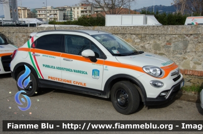 Fiat 500X 4X4
Pubblica Assistenza Maresca (PT)
Servizi Sociali - Protezione Civile
Allestita Cevi Carrozzeria Europea
Parole chiave: Fiat 500X_4x4