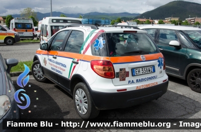 Fiat Sedici II serie
Pubblica Assistenza Radicondoli (SI)
Allestita Cevi Carrozzeria Europea
Parole chiave: Fiat Sedici_IIserie