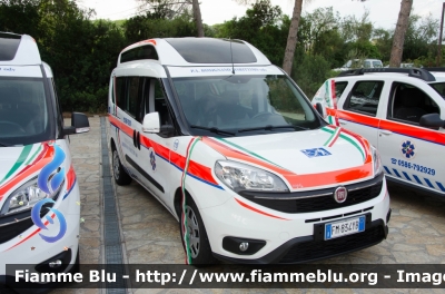 Fiat Doblò XL IV serie
Pubblica Assistenza Rosignano Marittimo ODV (LI)
Allestita MAF
Parole chiave: Fiat Doblò_XL_IVserie