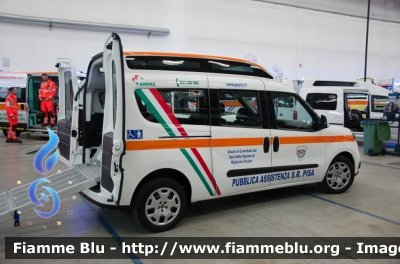 Fiat Doblò XL IV serie
Pubblica Assistenza Società Riunite Pisa
Allestito Maf
Parole chiave: Fiat Doblò_XL_IVserie