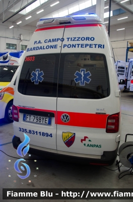 Volkswagen Transporter T6
Pubblica Assistenza Campotizzoro Bardalone Pontepetri (PT)
Allestita Maf
Parole chiave: Volkswagen Transporter_T6