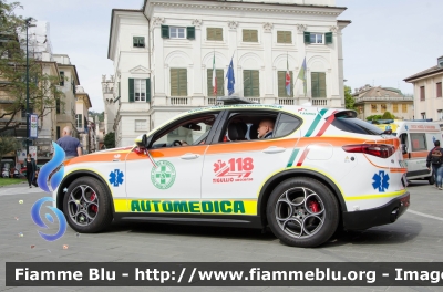 Alfa Romeo Stelvio Q4
Pubblica Assistenza Croce Verde Chiavarese (GE)
Automedica
Allestita Avs
Parole chiave: Alfa_Romeo Stelvio_Q4