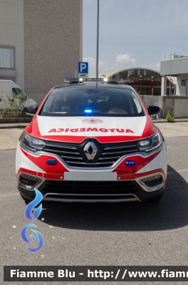 Renault Espace V serie
Croce Rossa Italiana
Comitato Provinciale di Parma
Allestita Orion
Parole chiave: Renault Espace_Vserie CRI_Comitato_Provinciale_Parma