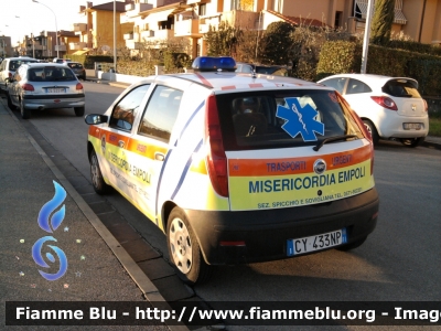 Fiat Punto III serie
Misericordia di Empoli (FI)
Sezione Spicchio e Sovigliana
Trasporti Urgenti
Allestita Alessi & Becagli
Parole chiave: Fiat Punto_IIIserie