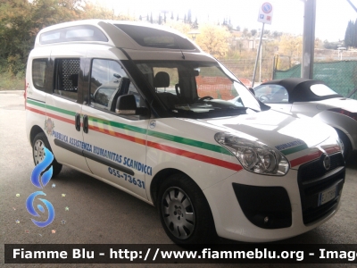 Fiat Doblò III serie
Pubblica Assistenza Humanitas Scandicci (FI)
Servizi Sociali
Allestito Alessi & Becagli
Parole chiave: Fiat Doblò_IIIserie