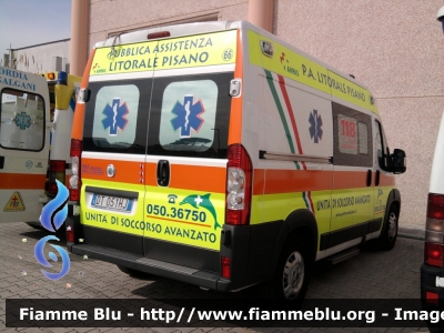 Fiat Ducato X250
Pubblica Assistenza Litorale Pisano
Allestita MAF
Ambulanza in fase di ultimazione presso l'allestitore

Parole chiave: Fiat Ducato_X250 Ambulanza