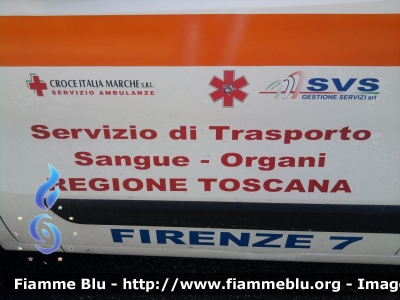 Fiat Qubo
SVS Gestione Servizi Livorno
Croce Italia Marche-Servizio Ambulanze
Servizio di Trasporto Sangue-Organi
Firenze 7
Allestita Mobiltecno
Parole chiave: Fiat Qubo