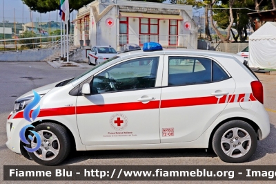Kia Picanto 
Croce Rossa Italiana 
Comitato di San Benedetto del Tronto
CRI 661 AH
Parole chiave: Kia Picanto CRI661AH