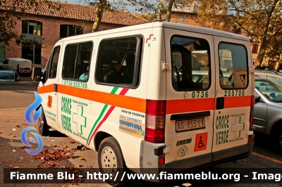 Fiat Ducato II serie
Pubblica Assistenza 
Croce Verde
Ascoli Piceno (AP)
Sezione di Offida
Allestimento Cevi
Parole chiave: Fiat Ducato_IIserie Ambulanza