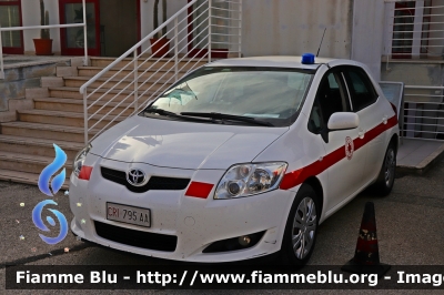 Toyota Auris
Croce Rossa Italiana 
Comitato Locale di San Benedetto del Tronto
CRI 759 AA
Parole chiave: Toyota Auris CRi759AA