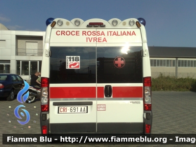 Fiat Ducato X 250
Croce Rossa Italiana
Comitato Locale Ivrea (TO)
Allestimento Bollanti
CRI 691 AA
Parole chiave: Fiat Ducato_X250 Ambulanza CRI691AA
