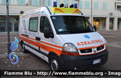 Renault Master III serie
Pubblica Assistenza Croce Blu Onlus
Provincia di Rimini
Allestita Aricar
"BLU 12"
Parole chiave: Renault Master_III_serie Ambulanza