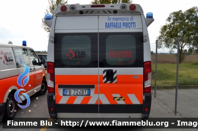 Fiat Ducato X290
118 Bologna Soccorso
Azienda USL di Bologna
Ambulanza "BO 1047"
Allestimento Vision
Parole chiave: Fiat Ducato_X290