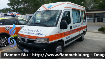 Fiat Ducato III serie
Pubblica Assistenza Croce Blu Onlus
Provincia di Rimini
Allestita EDM
"BLU 5"
Parole chiave: Fiat Ducato_III_serie