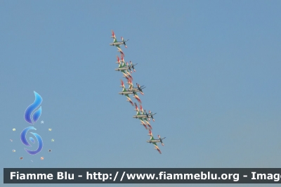 Aermacchi Mb339 PAN 
Aeronautica Militare
313° Gruppo 
Frecce Tricolori
-Rimini Air Show 2012-
Parole chiave: Aermacchi Mb339_Pan Rimini_Air_Show_2012