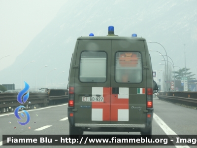 Fiat Ducato II serie 
Esercito Italiano
 Sanità Militare
 EI BD 927
Parole chiave: Fiat / Ducato_IIserie / Ambulanza / EIBD927