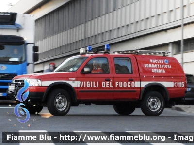 Ford Ranger V serie 
Vigili del Fuoco
 Comando Provinciale di Genova
 Nucleo Sommozzatori
 VF 23574 
Parole chiave: Ford / Ranger_Vserie / VF23574