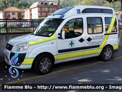 Fiat Doblò II serie 
Pubblica Assistenza Croce Verde Sestri Levante (GE)
Sezione Casarza Ligure
Trasporto Disabili
Parole chiave: Fiat Doblò_IIserie