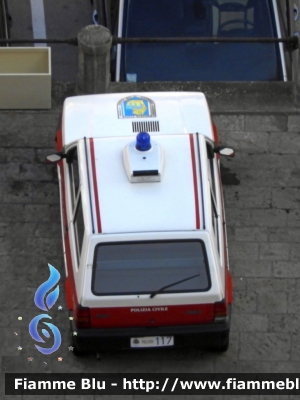 Fiat Panda II serie 
Repubblica di San Marino 
 Polizia Civile
 RSM Polizia 117 
Parole chiave: Fiat / Panda_IIserie / RSM_Polizia_117
