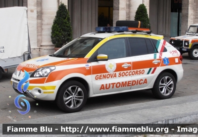 Renault Koleos
Pubblica Assistenza Croce Oro Sciarborasca (GE)
Allestita AVS
Parole chiave: Renault Koleos Automedica