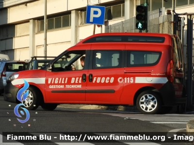 Fiat Doblò XL IV serie 
Vigili del Fuoco
 Comando Provinciale di Genova
Gestioni Tecniche
 Allestimento Focaccia
Parole chiave: Fiat/Doblò_XL_IVserie/VF28600