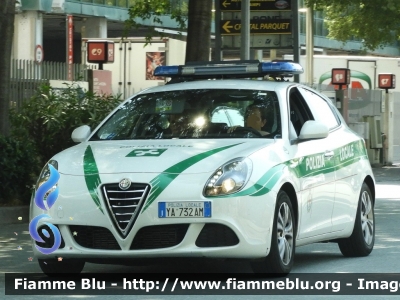 Alfa Romeo Nuova Giulietta
Polizia Locale Milano
 Allestita NCT Nuova Carrozzeria Torinese
 Decorazione Grafica Artlantis 
POLIZIA LOCALE YA 732 AM
Parole chiave: Alfa-Romeo / Nuova_Giulietta / POLIZIALOCALEYA732AM