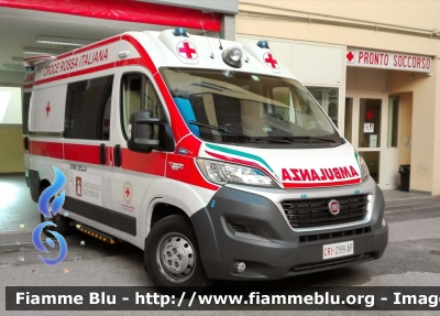 Fiat Ducato x290
Croce Rossa Italiana 
Comitato Locale di Semproniano (GR)
Ambulanza di emergenza allestimento Orion
