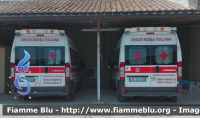 Fiat Ducato x250
Croce Rossa Italiana
Comitato Locale di Capalbio (GR)
Ambulanza BLSD allestimento AVS
CRI 582AD
*Si ringrazia il personale di turno per la gentilezza*

Parole chiave: ducato_capalbio_croce_rossa_avs
