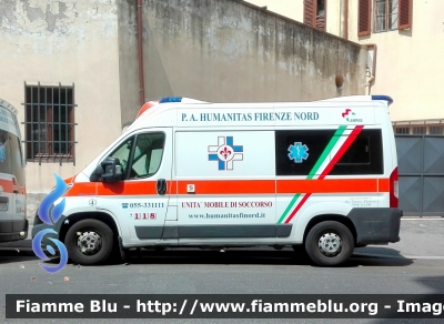 Fiat Ducato x290
P.A. Humanitas Firenze Nord
Ambulanza BLSD allestimento Alessi & Becagli
