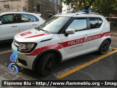 Suzuki Ignis III serie
Polizia Municipale
Comune di Arcidosso (GR)
Allestimento Ciabilli
Parole chiave: Suzuki Ignis_IIIserie