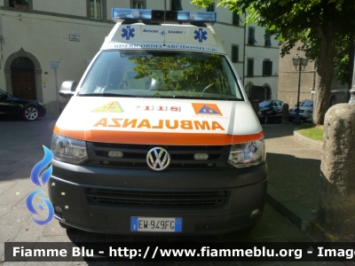 VW T5 Restyle
Misericordia Arcidosso (GR)
Ambulanza BLSD allestimento Mariani Fratelli
Codice mezzo: 06

*fotografato all' inaugurazione della nuova ambulanza di Castel del Piano*

