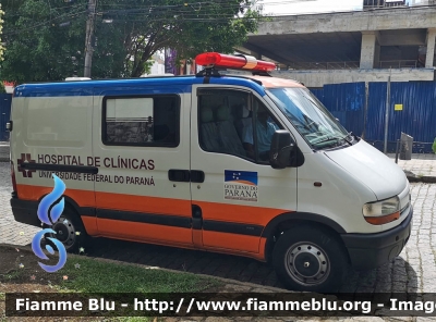 Renault Master II serie
República Federativa do Brasil - Repubblica Federativa del Brasile
Hospital de Clinicas Universitade Federal do Paraná
Parole chiave: Ambulanza Ambulance Renault_Master_IIserie