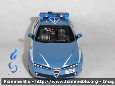 Alfa Romeo 159
Polizia di Stato
Polizia stradale, nucleo scorte Roma
Modello in scala 1/43
