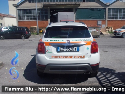 Fiat 500X 4X4
Pubblica Assistenza Maresca (PT)
Servizi Sociali - Protezione Civile
Allestita Cevi - Carrozzeria Europea


Parole chiave: Fiat 500X_4x4