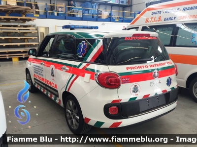 Fiat 500L
A.V.M. 
Associazione Volontari Margheritani Soccorritori
Automedica
Allestita Maf
Parole chiave: Fiat 500_L