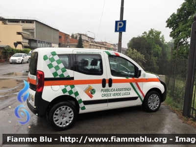 Fiat Qubo
Pubblica Assistenza Croce Verde Lucca (LU)
Servizi Sociali
Allestita MAF
CODICE AUTOMEZZO: S23
Parole chiave: Fiat Qubo
