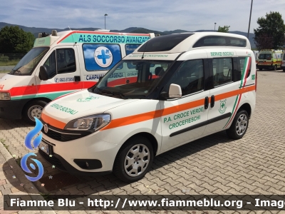 Fiat Doblo' IV serie
Pubblica Assistenza 
Croce Verde Crocefieschi (GE)
Servizi Sociali
Allestita Maf
Parole chiave: Fat Doblo&#039;_IV