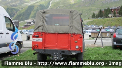 Land Rover Defender 110
Vigili del Fuoco
Corpo Permanente di Aosta
Nucleo Telecomunicazioni
VF 22965
Parole chiave: Land_Rover Defender_110 VF22965