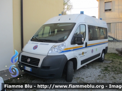 Fiat Ducato X250
Regione Lombardia
Protezione Civile
Corpo Volontari del Parco del Ticino
Distaccamento di Gallarate (VA)

