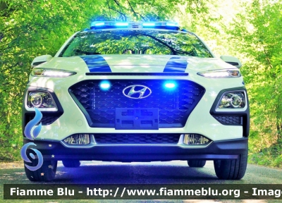 Hyundai Kona
Polizia Locale 
Comune di Riva Ligure (IM) 
Allestimento Bertazzoni
Parole chiave: Hyundai Kona