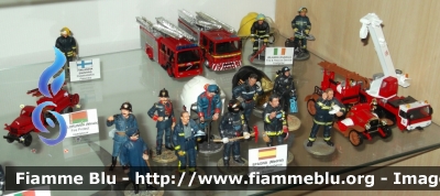 Pompieri Finlandia, Bielorussia, Spagna ed Irlanda. Scale varie.
