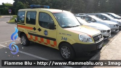 Fiat Doblò II serie
Azienda ULSS 9 Treviso
SUEM 118 Treviso Emergenza
Ospedale di Oderzo
Trasporto sangue/medicinali
346
Parole chiave: Fiat Doblò_IIserie