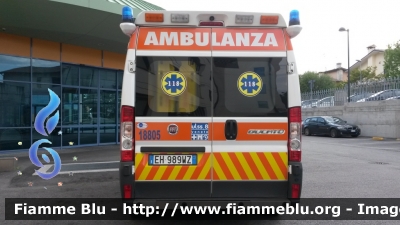 Fiat Ducato X250
ULSS 8 Asolo
SUEM 118 TrevisoEmergenza
In servizio presso l'ospedale di Montebelluna
Allestimento Orion
"805"
Parole chiave: Fiat Ducato_X250 Ambulanza
