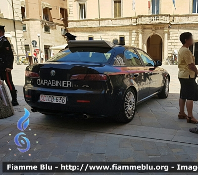 Alfa Romeo 159
Carabinieri
Nucleo Operativo Radiomobile
Comando Provinciale di Rieti
CC CB 636
Parole chiave: Alfa-Romeo 159 CCCB636 Festa_della_Repubblica_2018