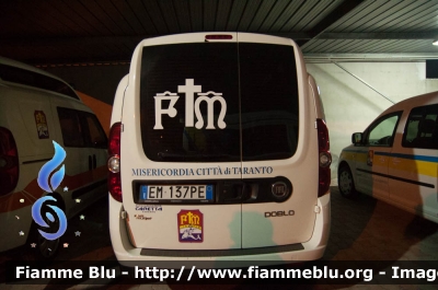 Fiat Doblò III serie
Misericordia di Taranto
Sezione di Talsano

# si ringrazia per la cortesia e la disponibilità #
Parole chiave: Fiat Doblò_IIIserie