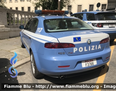Alfa-Romeo 159 Q4
Polizia di Stato 
Polizia Stradale 
Nucleo Scorte Quirinale 
POLIZIA F3766

Parole chiave: Alfa-Romeo 159_Q4 POLIZIAF3766