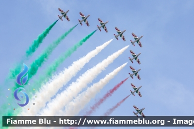 Aermacchi MB339PAN
Aeronautica Militare Italiana
313° Gruppo Addestramento Acrobatico
Inizio Stagione Acrobatica 2019
Parole chiave: Aermacchi MB339PAN