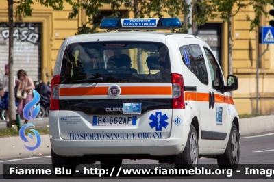 Fiat Qubo restyle
Azienda USL Toscana Centro
Trasporto Organi e Sangue
Allestimento Mariani Fratelli
Parole chiave: Fiat Qubo_restyle