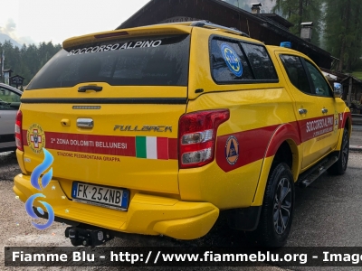 Fiat Fullback
Corpo Nazionale del Soccorso Alpino
2^A zona Dolomiti Bellunesi
Stazione Pedemontana Grappa (BL)
Parole chiave: Fiat Fullback