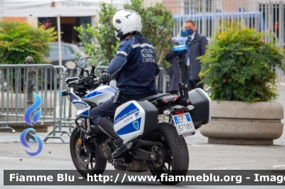 Yamaha MT-07 Tracer 
Polizia Roma Capitale
Nucleo Radiomobile
Parole chiave: Yamaha / MT-07_Tracer
